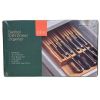 Ruboxa 12 Slot Bamboo Knife Drawer Organizer