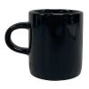 3oz Black Ceramic Espresso Cup