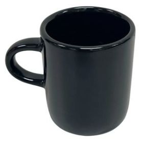 3oz Black Ceramic Espresso Cup