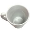 12oz Small White Ceramic Cafe Mug