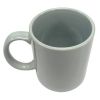 11oz Gray C-Handle Ceramic Mug