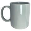 11oz Gray C-Handle Ceramic Mug