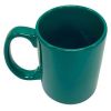 15oz Jumbo Green C-Handle Ceramic Mug