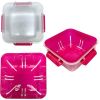 Culinary Elements 33.8 Oz  Snap Close Berry Basket Container in Assorted Colors