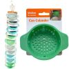 Kitchen Life Essentials Teal Plastic Can Colander on Clip Strip