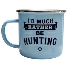 Top Guy Enamel Mug with Hunting Design
