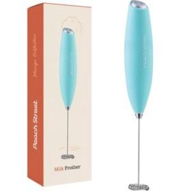 Peach Street Milk Frother in Aqua