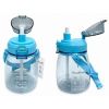 Breakout 44oz Motivational Plastic Water Bottle with Carry Strap in Blue