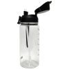 EDX 54oz Water Bottle with Drawstring Backpack Set in Black