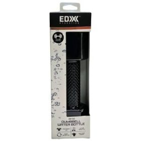 EDX 22oz Dumbbell Water Bottle with Twist Top Lid