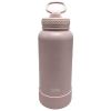 Sarina Hydro 32 Oz Go-Getter Insulated Stainless Steel Water Bottle with Straw Lid in Pink