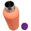 Sarina Hydro 20 Oz Enthusiast Insulated Stainless Steel Water Bottle with Standard Mouth Cap in Orange