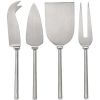 Thirstystone Brushed Silver Cheese Knives Set