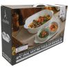 Appetit 4 Piece Rectangle Nesting Porcelain Bake & Serve Set