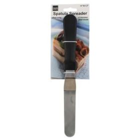 Offset Icing Spatula Spreader with 6" Stainless Steel Blade