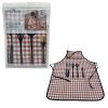 Assorted Color Waterproof Checkered Kitchen Apron
