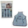 Assorted Design Waterproof Kitchen Apron with Pockets