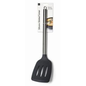 Silicone Slotted Turner Cooking Utensil in Assorted Colors