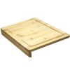 Bamboo Cutting Board with Counter Edge Grip