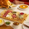 Bamboo Serving Board Tray with Handles