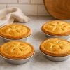 4 Pack 5" Tin Pie Pans