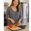 11.75" x 9" Chop and Serve Snack Board with Handle
