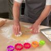 6 Pack Flower Ruffle Cookie Cutters