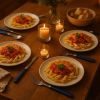 Flatware Set with Plastic Handles
