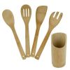 Bamboo Utensil Set with Container