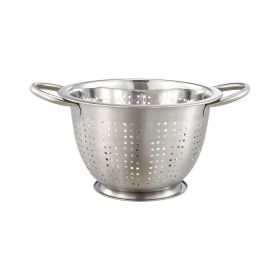 SS 3QT Multi-Use Colander for Straining, Draining & Rinsing Pasta, Fruits or Vegetables